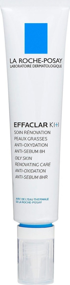 La Roche Posay Effaclar K (+) Ενυδατική Κρέμα Προσώπου Για Την Ακνεϊκή Επιδερμίδα 40ml