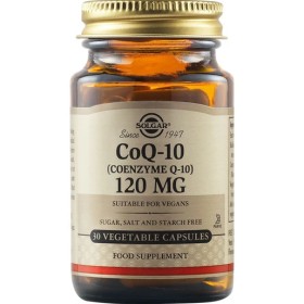 Solgar Coenzyme Q-10 120mg Συνένζυμο Q10, 30 Φυτικές Κάψουλες