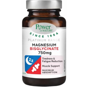 Power of Nature Platinum Range Magnesium Bisglycinate 750mg Συμπλήρ...