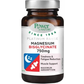 Power of Nature Platinum Range Magnesium Bisglycinate 750mg Supplement...