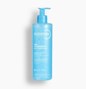 Bioderma Hydrabio Gel Moussant Καθαριστικό Προσώπου 3-σε-1, 400 ml