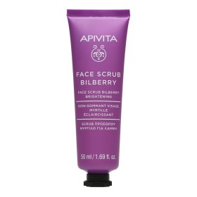 Apivita Face Scrub Bilberry Κρέμα Απολέπισης για Λάμψη με Μύρτιλλο, 50ml