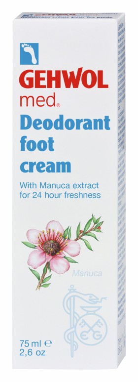 Gehwol Med Deodorant Foot Cream Αποσμητική Κρέμα Ποδιών, 125ml