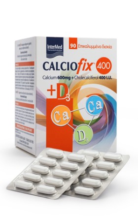 Calciofix 400 Συμπλήρωμα Διατροφής 90 Ταμπλέτες