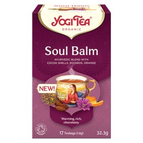Yogi Tea Soul Balm Τσάι με Κακάο, 17x1.9g