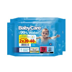 BabyCare 99% Water Μωρομάντηλα , 2X20 τμχ
