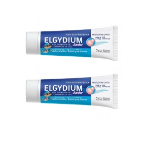 Elgydium Junior Bubble Παιδική Οδοντόκρεμα Με Γεύση Τσιχλόφουσκα 2x50ml