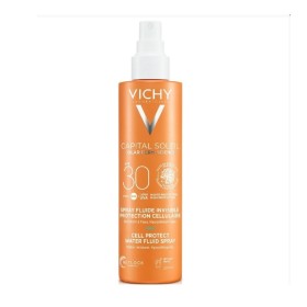 Vichy Capital Soleil Cell Protect Water Fluid Spray SPF30 Αντηλιακό Spray Σώματος 200ml