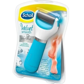 Scholl Velvet Smooth Diamond Crystals Ηλεκτρική Λίμα Ποδιών με Κρυστάλλους Διαμαντιών, 1τμχ
