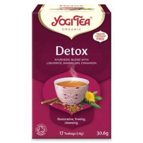 Yogi Tea Detox Aφέψημα για Αποτοξίνωση, 17x1.8g