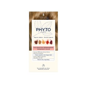 Phyto Phytocolor Μόνιμη Βαφή Μαλλιών 8 Ξανθό Ανοιχτό Blond Clair