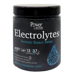 Power of Nature Electrolytes Isotonic Energy Drink Ισοτονικό Ρόφημα με Γεύση Φράουλα, 481gr