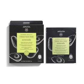 Apivita Express Beauty Tissue Face Mask Avocado Μάσκα Προσώπου Για Ενυδάτωση Και Καταπράυνση, 10ml