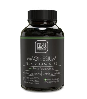 Pharmalead Black Range Magnesium Plus Vitamin B6, 120 Κάψουλες
