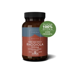 Terranova Rhodiola Root 300mg Συμπλήρωμα Ροδιόλας, 100 Κάψουλες