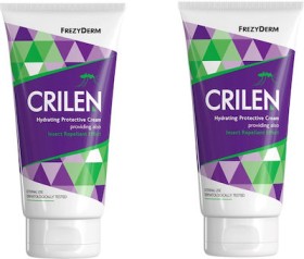 Frezyderm Promo Πακέτο Προσφοράς Crilen Ενυδατικό Προστατευτικό Γαλάκτωμα με Εντομοαπωθητική Δράση , 2x125ml (-30%)