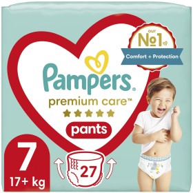 Pampers Premium Care Pants No7 (17+Kg) 27τμχ