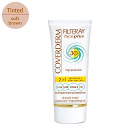 Coverderm Filteray Face Plus SPF30 Soft Brown Oily/Acneic, 50ml