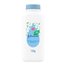 Johnsons Baby Powder Πούδρα με αλόη και βιταμίνη Ε, 100gr