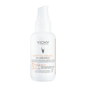 Vichy Capital Soleil UV-AGE Daily Pigment  Medium Shade SPF50+ Αντηλιακό Προσώπου με Χρώμα κατά της Φωτογήρανσης, 40ml