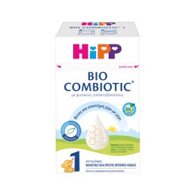 Hipp 1 Bio Combiotic Γάλα σε Σκόνη με Metafolin Από Τη Γέννηση, 600gr