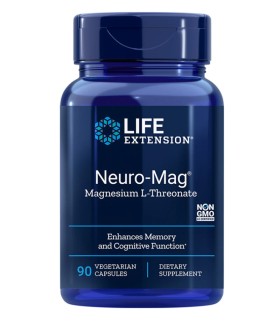 Life Extension Neuro Mag Magnesium L-Threonate, 90 Φυτικές Κάψουλες