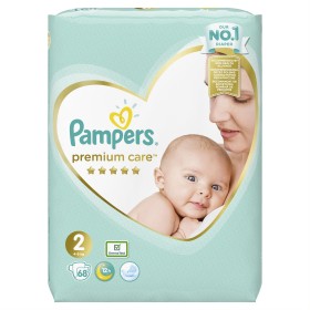 Pampers Premium Care Mini Μέγεθος 2 (4-8kg), 68 Πάνες