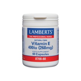 Lamberts Vitamin E 400iu Natural Form, 60 Κάψουλες