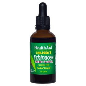 Health Aid Childrens Echinacea Συμπλήρωμα Διατροφής για Παιδιά με Εχινάκεια & Βιταμίνη C για Φυσική Ενίσχυση του Ανοσοποιητικού, 50ml