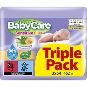 BabyCare Sensitive Plus Triple Pack Μωρομάντηλα (3x54τεμ), 162τμχ