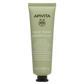 Apivita Face Mask Μάσκα για Βαθύ Καθαρισμό με Πράσινη Άργιλο 50ml