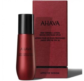 Ahava Apple of Sodom Deep Wrinkle Lotion Λοσιόν Προσώπου Για Μείωση Ρυτίδων με SPF30 50ml