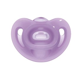 Nuk Sensitive Πιπίλα Σιλικόνης με Θήκη 0-6m, 1τμχ