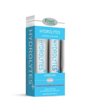 Power Health Promo Hydrolytes Συμπλήρωμα Ηλεκτρολυτών, 20 + 20 Aναβ...