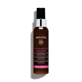 Apivita Eye Make Up Remover Απαλό Γαλάκτωμα Ντεμακιγιάζ Ματιών Με Μέλι και Τίλιο, 100ml