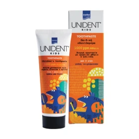 Intermed Unident Kids Toothpaste Παιδική Φθοριούχος Οδοντόκρεμα 1000 ppm, 50 ml