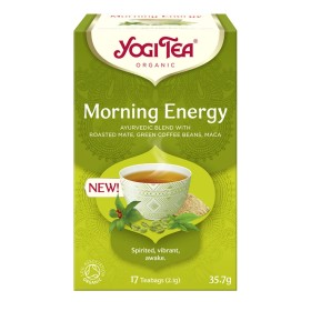 Yogi Tea Morning Energy infusion Τονωτικό Αφέψημα Τσαγιού για Ενέργ...