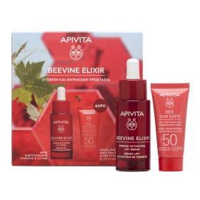 Apivita Promo Set Beevine Elixir Ορός Ενεργοποίησης Σύσφιξης και Lifting 30ml + Δώρο Bee Sun Safe Κρέμα Προσώπου Κατά των Πανάδων και των Ρυτίδων Spf50 15ml
