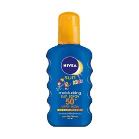Nivea Sun Kids Moisturizing Coloured Spray SPF 50 Παιδικό Αντηλιακό...