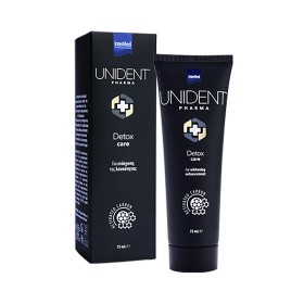 Intermed Unident Pharma Detox Care Λευκαντική Οδοντόκρεμα με Ενεργό...