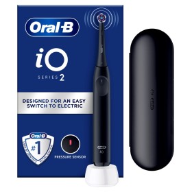 Oral-B iO Series 2 Ηλεκτρική Οδοντόβουρτσα Μαύρη με Θήκη, 1 τεμάχιο