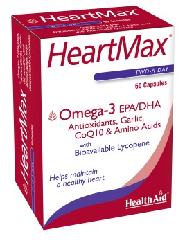 Health Aid Heartmax Για την Καρδιά, 60 Κάψουλες