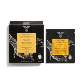 Apivita Express Beauty Tissue Μάσκα Προσώπου με Μαστίχα Για Σύσφιξη & Αίσθηση Lifting 15ml