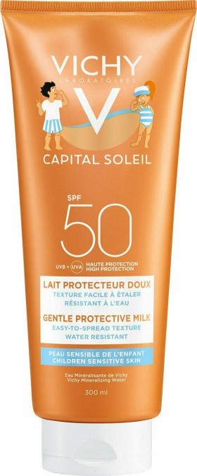 Vichy Capital Soleil Children Milk SPF50 Παιδικό Αντηλιακό Γαλάκτωμα, 300ml