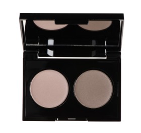 Korres Volcanic Minerals Velvet Dual Παλέτα Σκιών - Grey Taupe 38