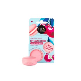 Organic Shop Lip Sugar Scrub Cherry Macaron Απολεπιστικό Χειλιών με...