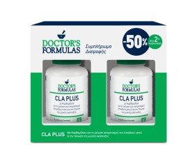 Doctors Formulas Promo CLA Plus 1250mg (-50% στην Δεύτερη Συσκευασί...