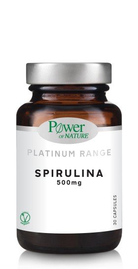 Power Health Platinum Spirulina 500mg, 30 Κάψουλες