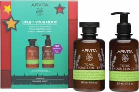 Apivita Uplift Your Mood Ολοκληρωμένο Σετ Περιποίησης για το Σώμα - Τόνωση και Αναζωογόνηση για Άνδρες και Γυναίκες