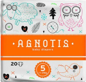 Agnotis Πάνες με Αυτοκόλλητο Baby No. 5 για 11-25kg 20τμχ
